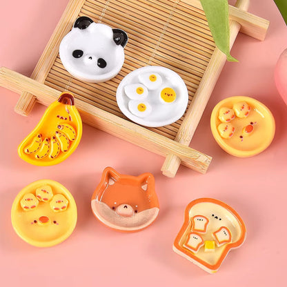 Magnet assiette kawaii