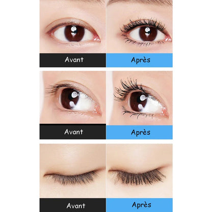 un mascara noir doté d'une mini brosse ultra fine pour attraper les plus petits cils ! Il allonge, recourbe et agrandit le regard. Il est waterproof !