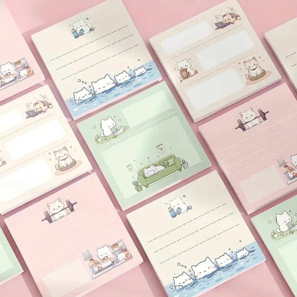 Box kawaii thème chat