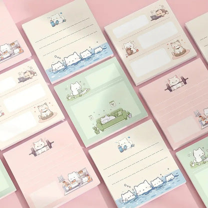 Box kawaii thème chat