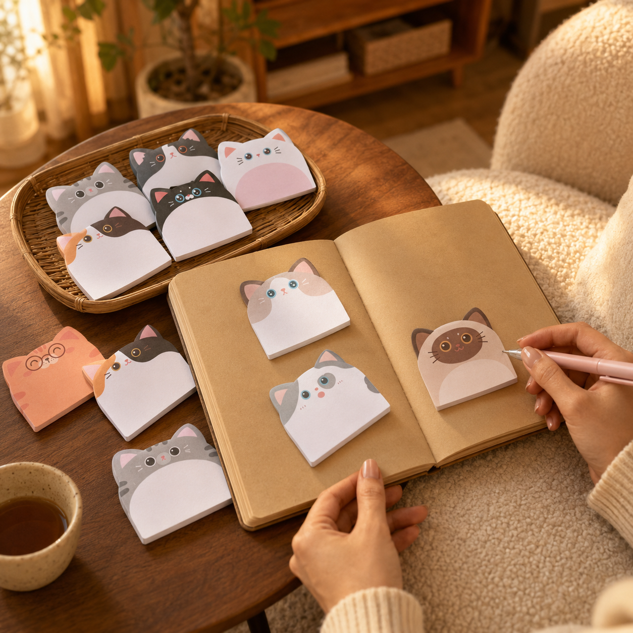 Mémo kawaii p'tit chat (PROMO -47%)