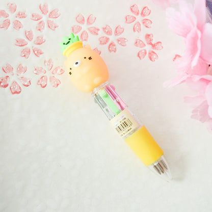 Mini stylo 4 couleurs Sumikko Gurashi