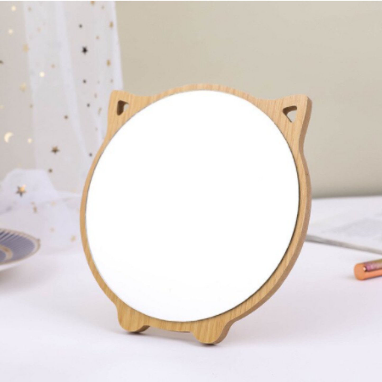 Miroir oreilles de chat à poser