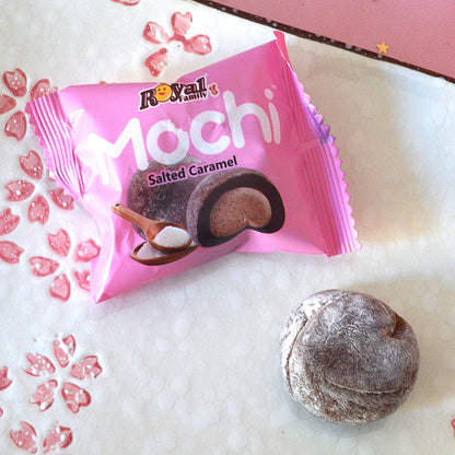 Mochi au caramel salé