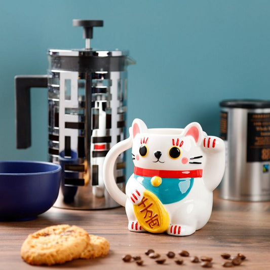 Mug maneki neko