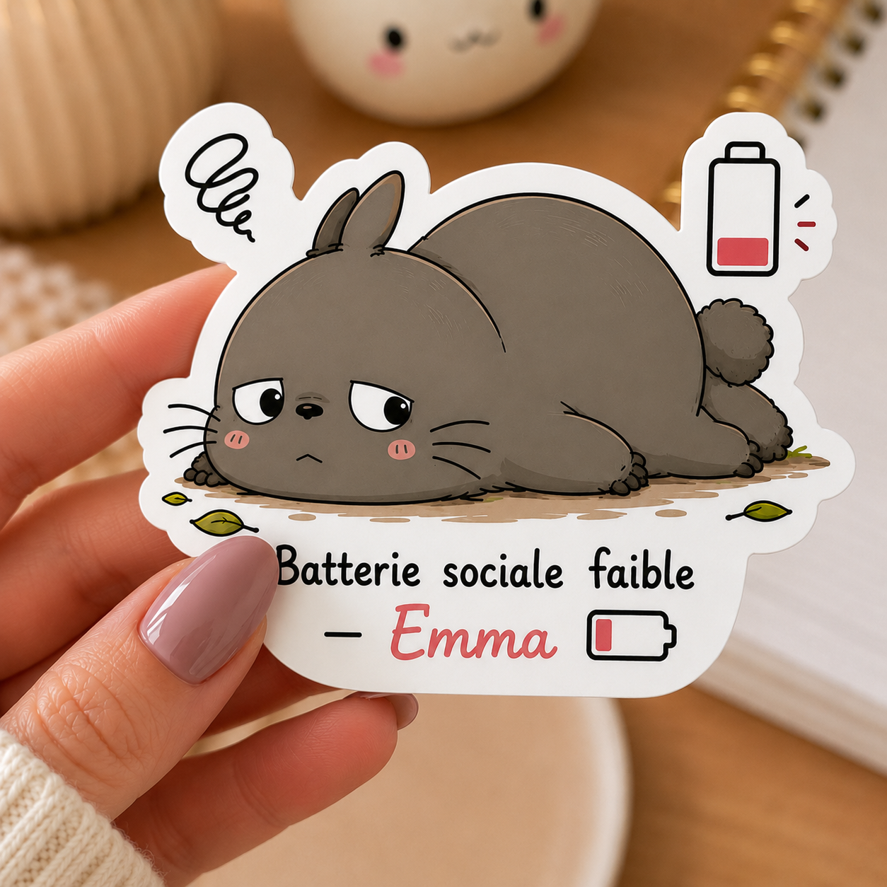 Stickers Mood Totoro ✨ Personnalisables