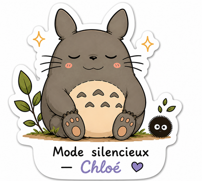 Collection stickers Mood Totoro – 8 moods, 3 tailles disponibles