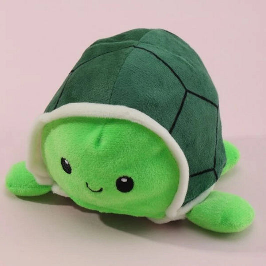 Peluche réversible tortue