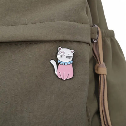 Pin's chat coloré