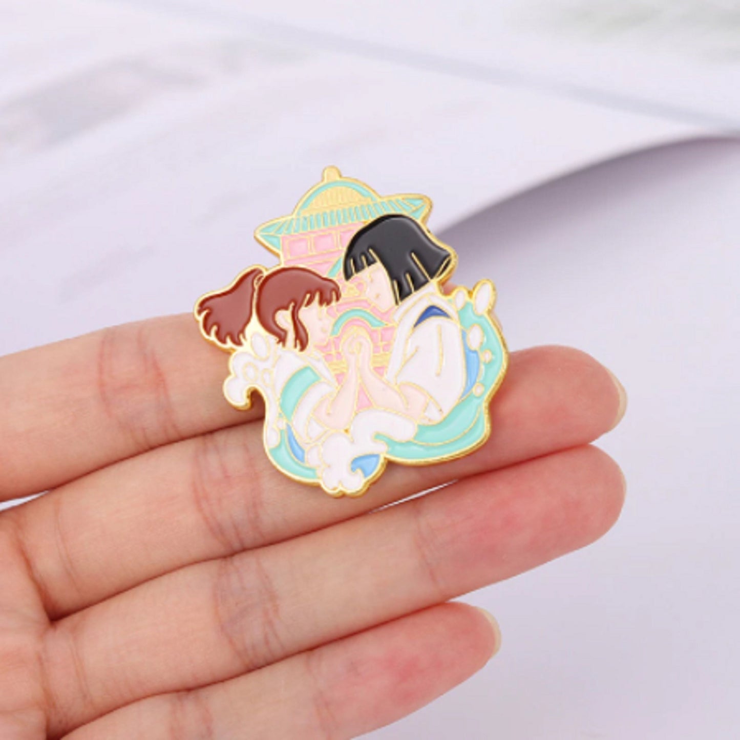 Pin's Chihiro et Haku