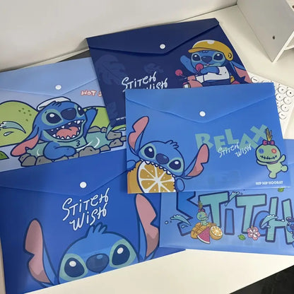Pochette plastique Stitch
