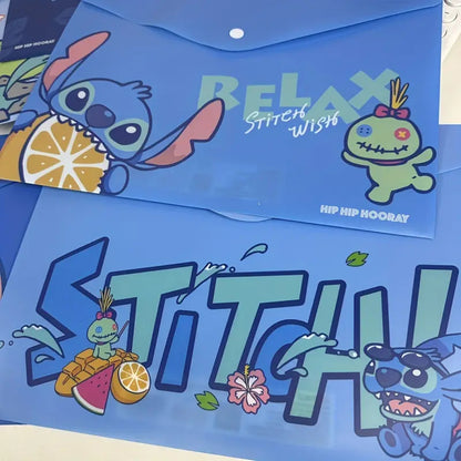 Pochette plastique Stitch