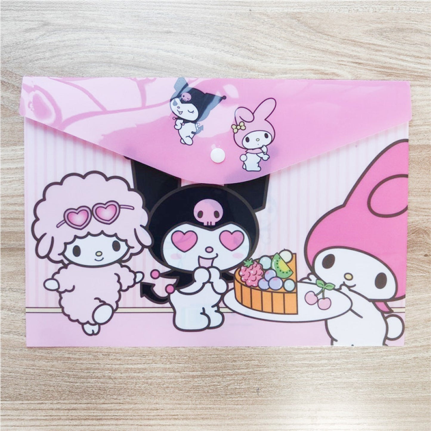 Pochette plastique Sanrio family