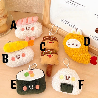 Porte-clés nourriture japonaise kawaii