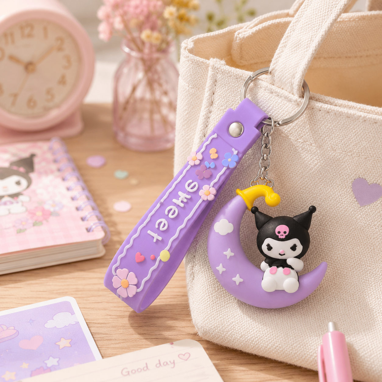Porte-clés Kuromi