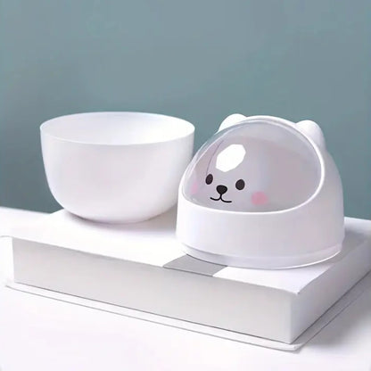 Poubelle de bureau ourson