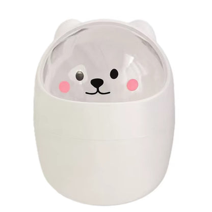 Poubelle de bureau ourson