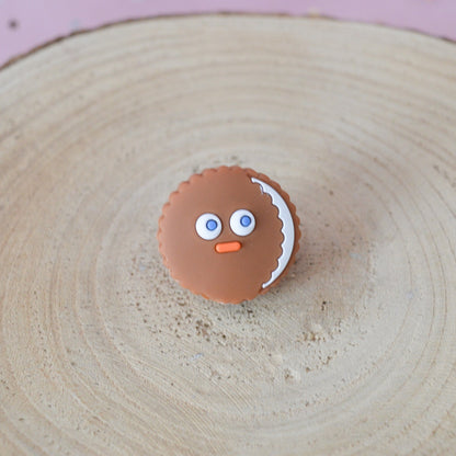 Protège-câble biscuit rond