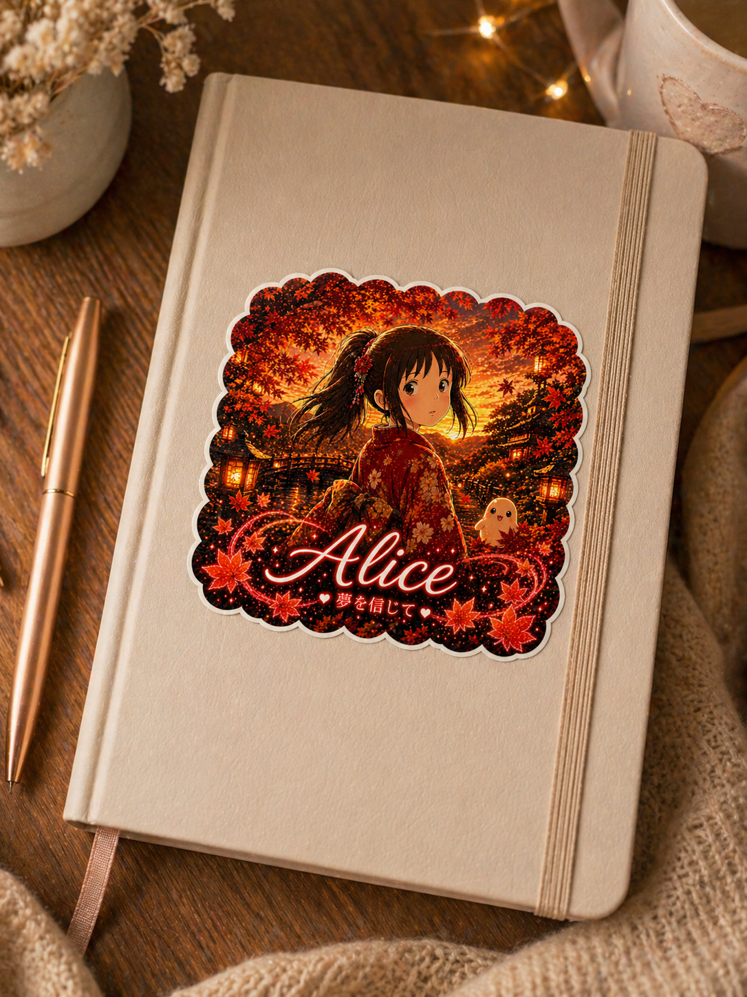Sticker personnalisé Le voyage de Chihiro