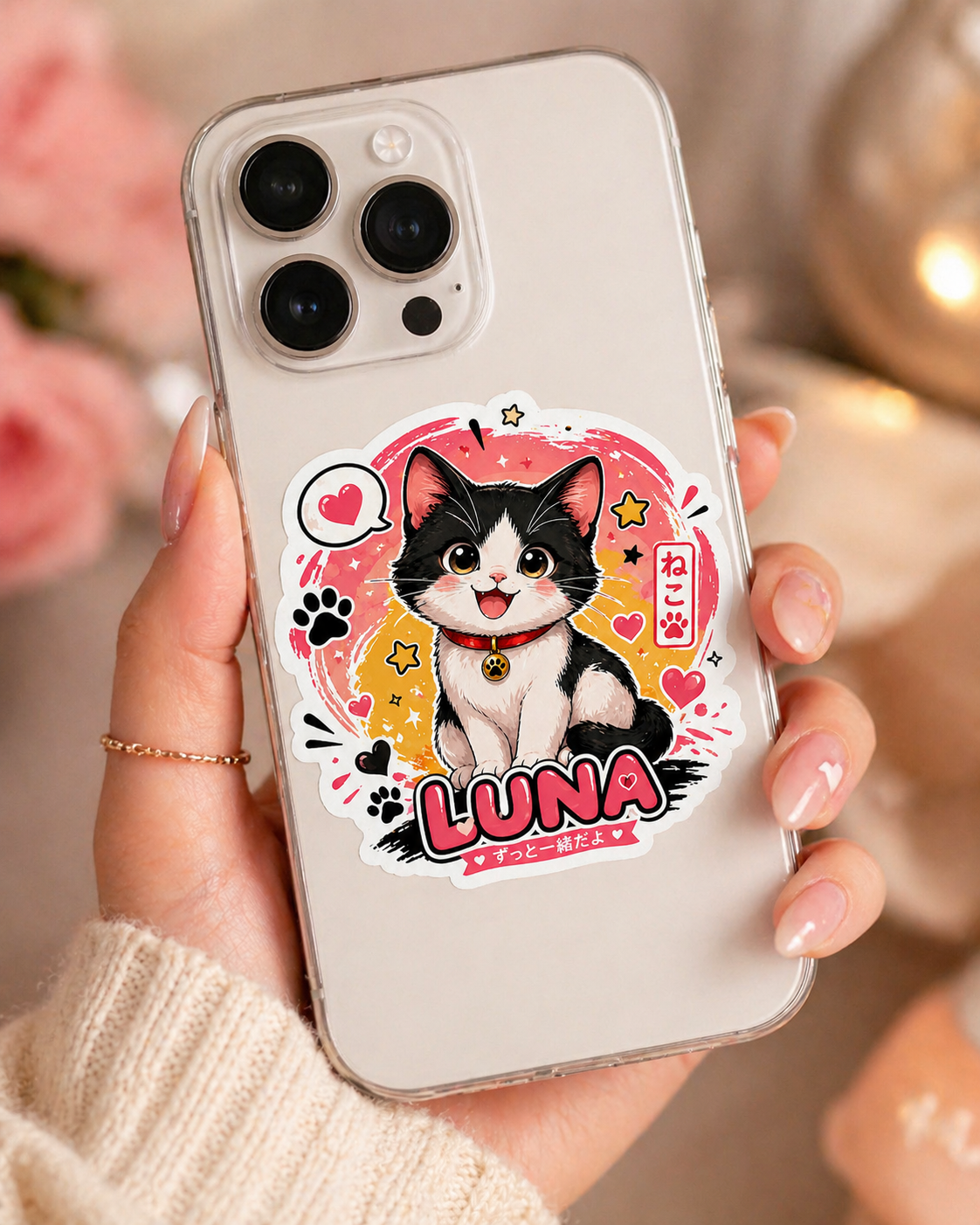 🐾 Ton animal de compagnie en sticker personnalisé 💖