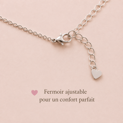 Collier coeur et patte