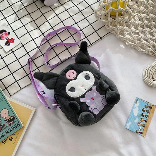 Sacoche peluche Kuromi