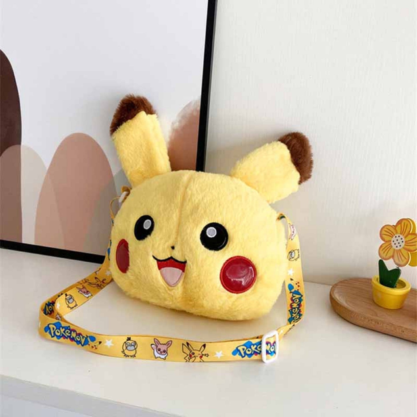 Sac peluche Pikachu