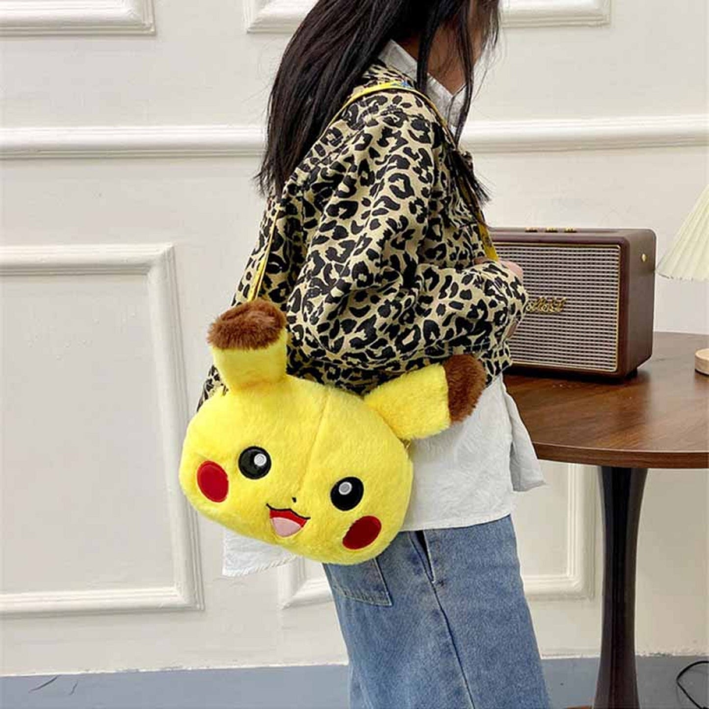 Sac peluche Pikachu