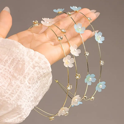 Serre-tête sakura strass