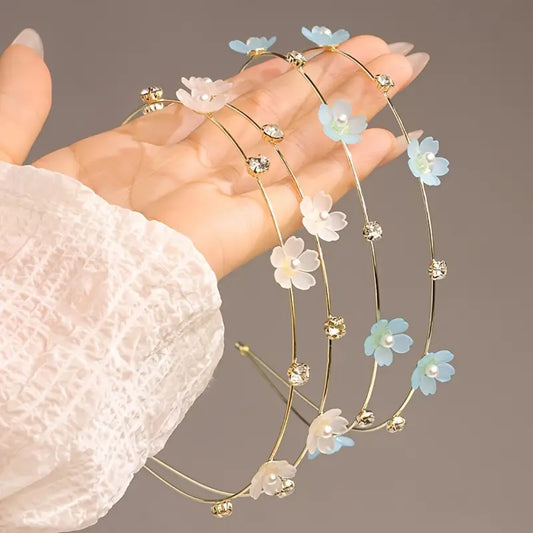 Serre-tête sakura strass