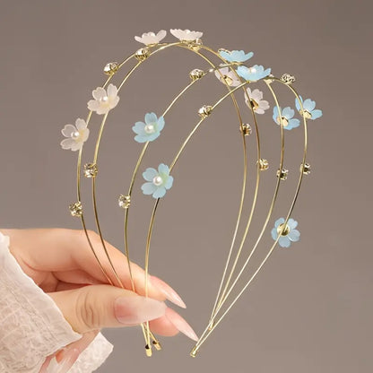 Serre-tête sakura strass