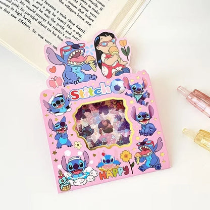 un set de stickers inspirés de Lilo et Stitch, pleins de charme et de complicité. Idéal pour le scrapbooking et pour personnaliser tous les carnets, cahiers etc...