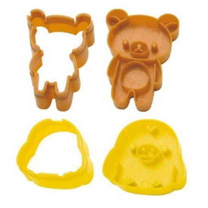 Set d'emporte-pièces Rilakkuma et Kiiroitori