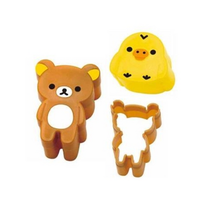 Set d'emporte-pièces Rilakkuma et Kiiroitori