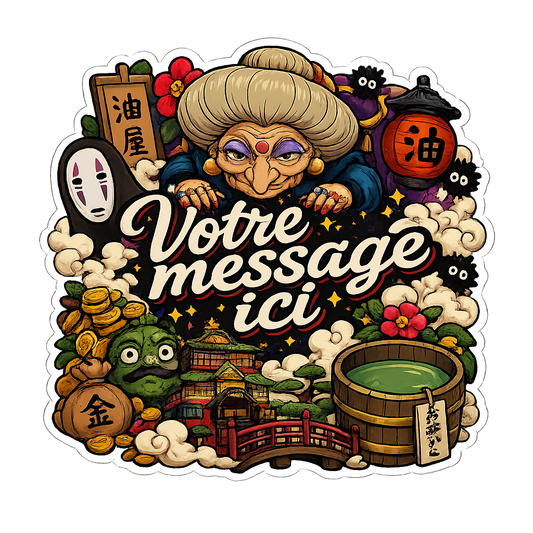 Sticker prénom personnalisé Youbaba
