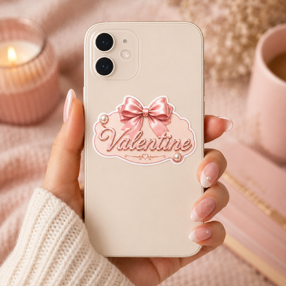Sticker texte personnalisable Coquette 🎀✨