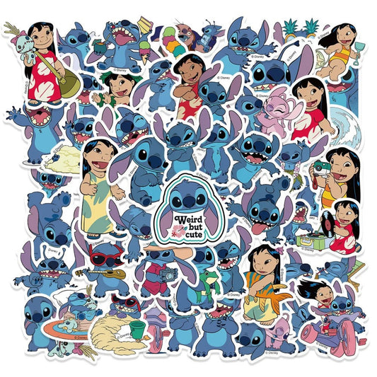 Lot de 20 stickers Lilo et Stitch