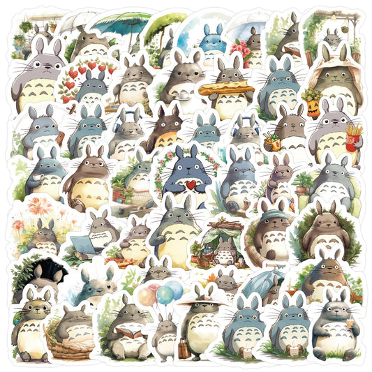 Lot de 20 stickers Totoro