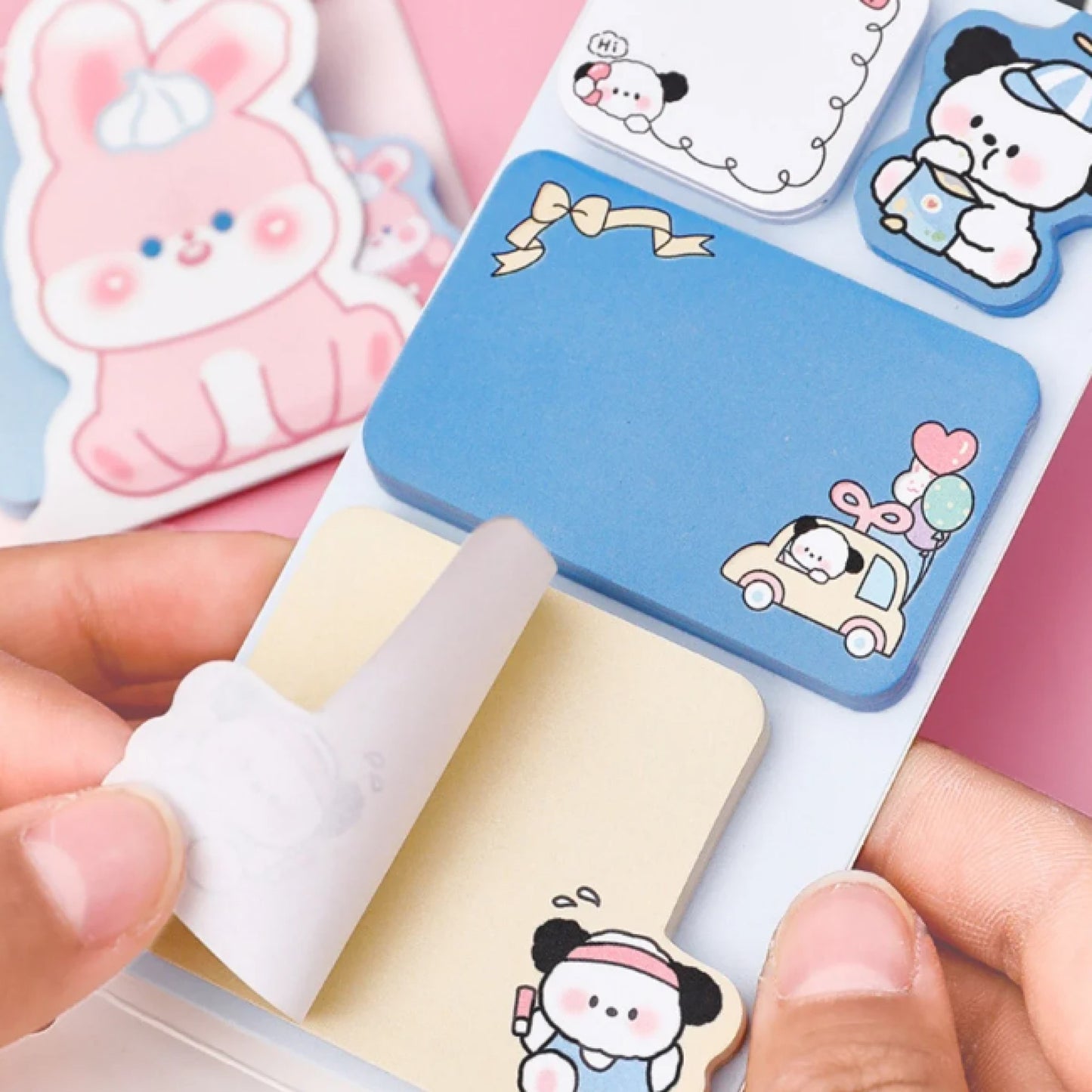 Sticky notes happy animal