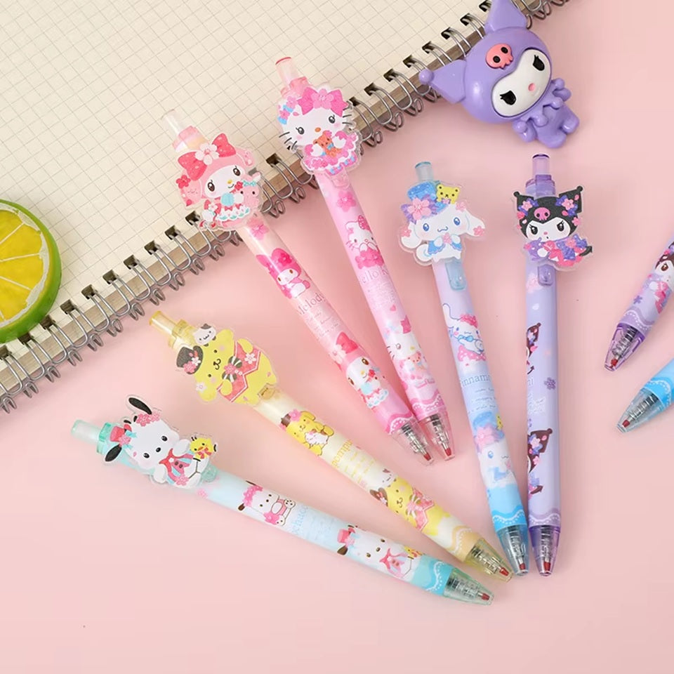 Stylo Sanrio édition fleurs de sakura