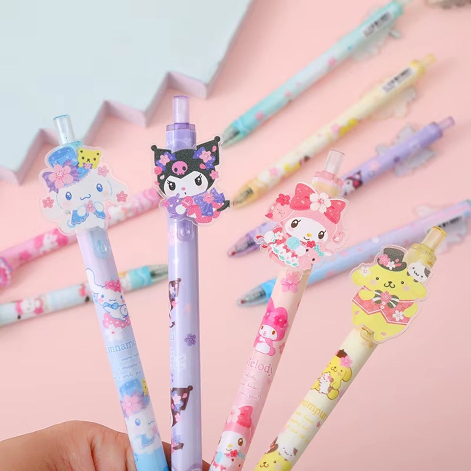 Stylo Sanrio édition fleurs de sakura
