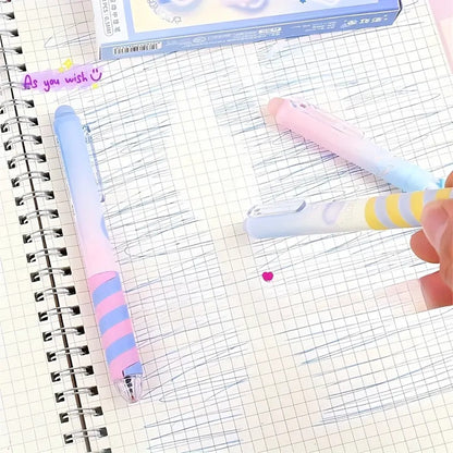 des stylos twist aux couleurs pastels et vives pour un effet élégant et totalement kawaii