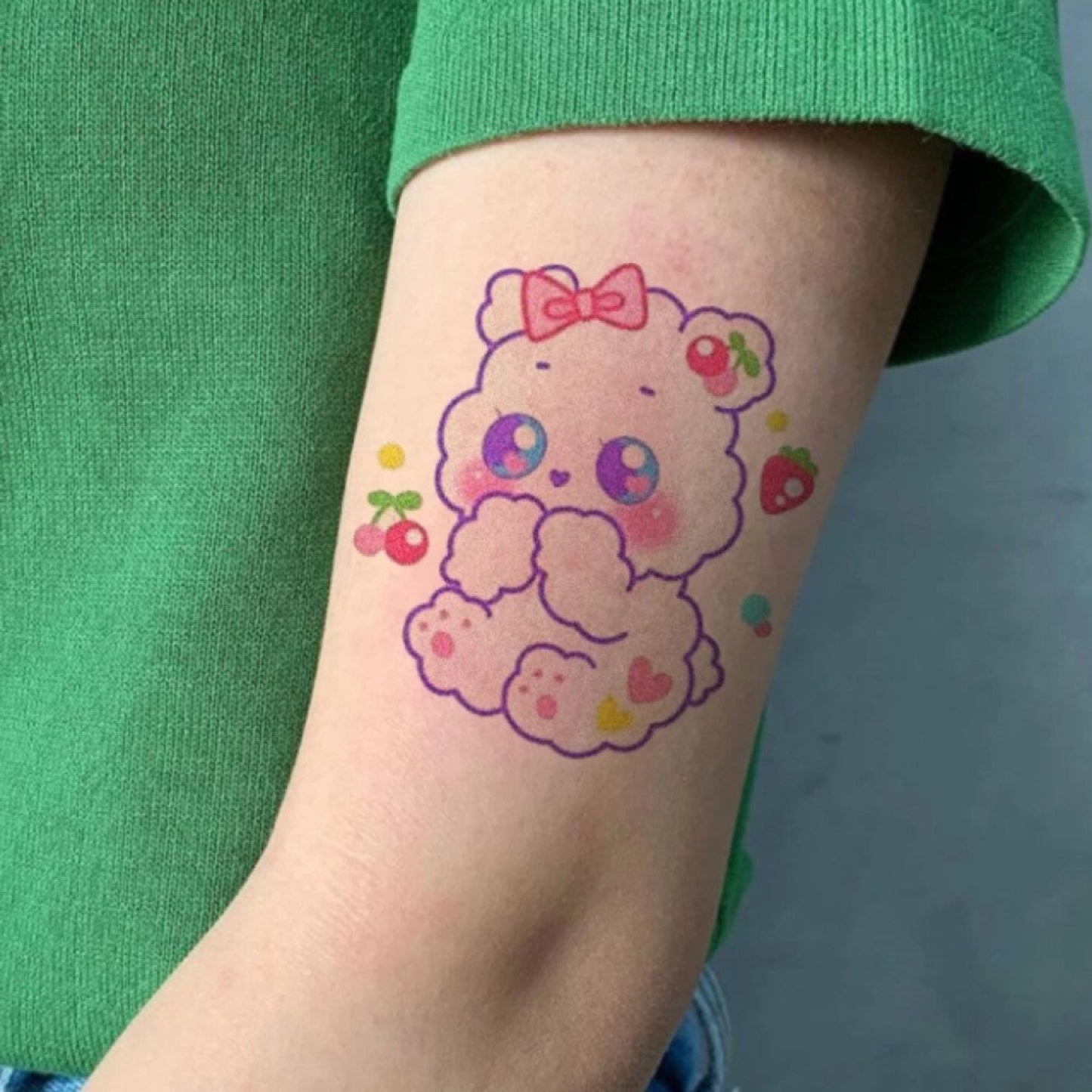 Tatouage éphémère kawaii