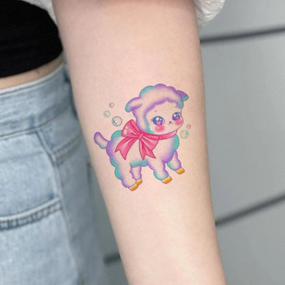 Tatouage éphémère kawaii