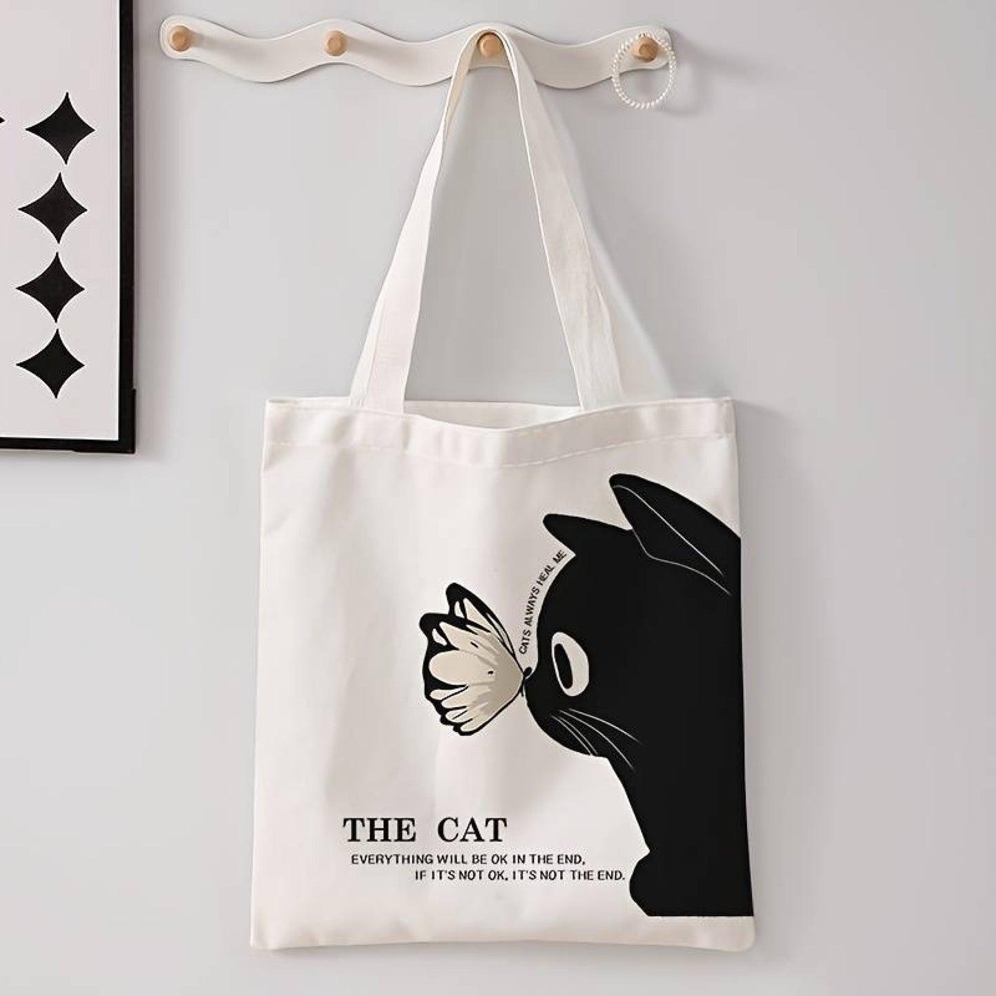 Tote bag The cat