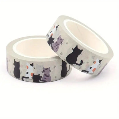 Washi tape famille de chats